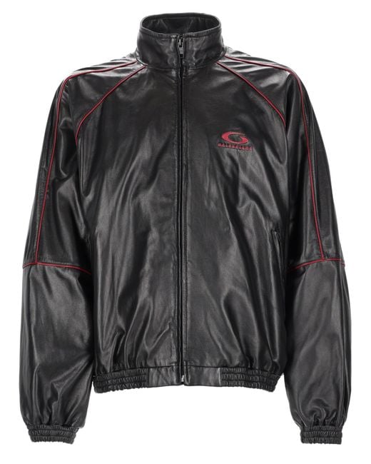 Balenciaga Black Giacca Da Tuta for men