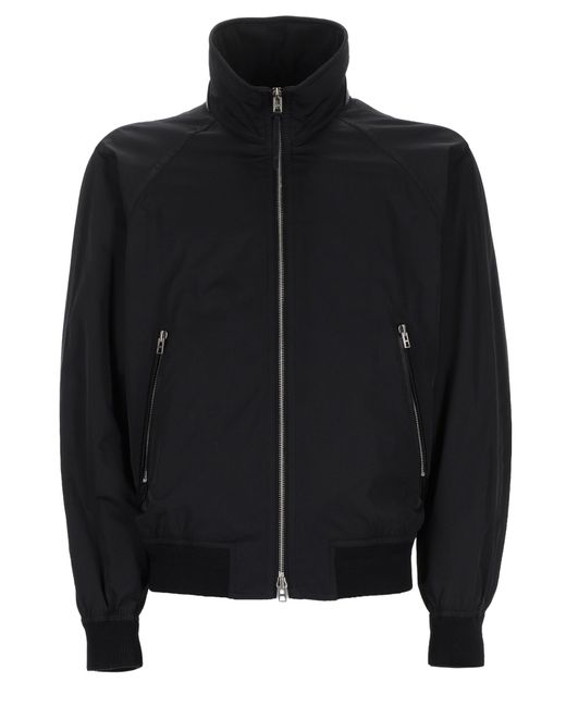 Tom Ford Black Blouson Con Fodera for men