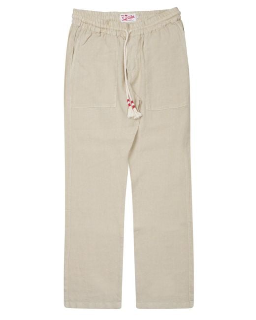 Mc2 Saint Barth Natural Pantalone "Calais" for men