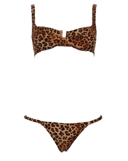 Mc2 Saint Barth Brown Bikini "Perlamir" Balconette