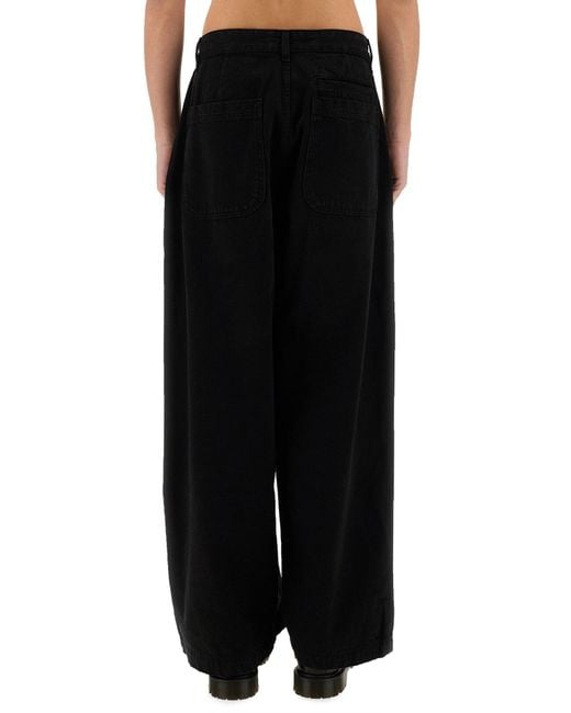 Jeans "Replacement" di YMC in Black da Uomo