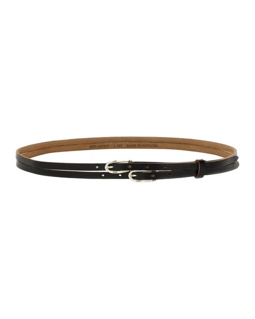 Our Legacy Multicolor Twin Tongue Belt