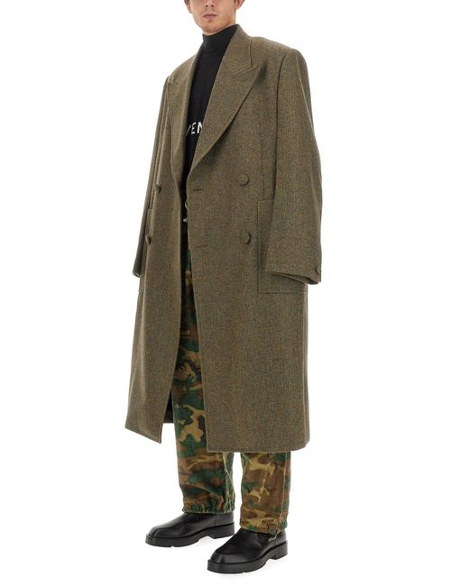 Cappotto Oversize di Givenchy in Green da Uomo