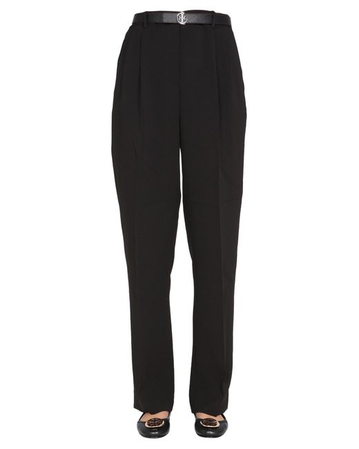 Tory Burch Black Regular Fit Trousers