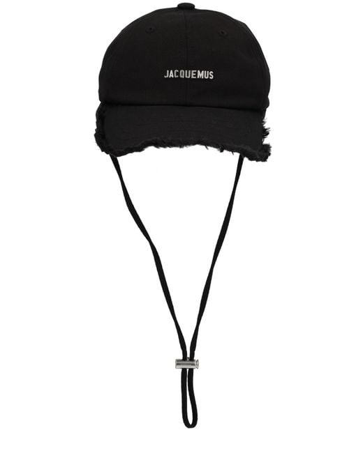 Jacquemus Black "Artichaut" Baseball Cap