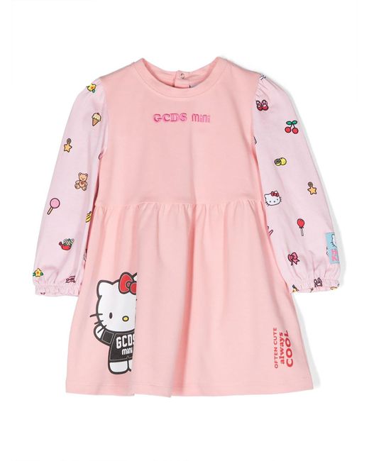 Gcds Pink Hello Kitty Dress