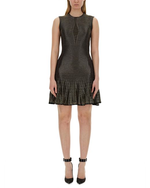 McQueen Black Mini Dress
