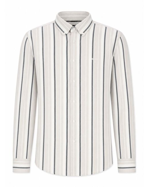 Boss White Camicia "Ricoplus" for men