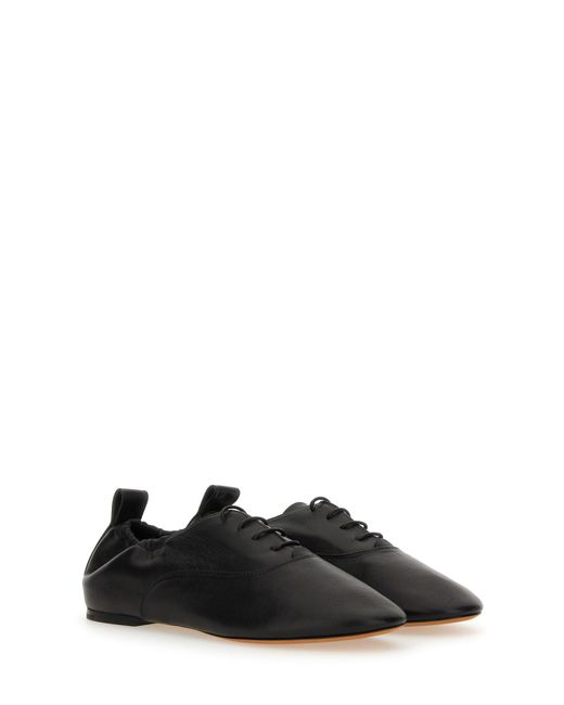 Slipper Lace-Up di Lanvin in Black