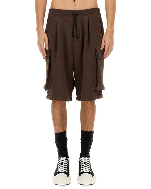 Bermuda Cargo "Balloon" di DSquared² in Brown da Uomo