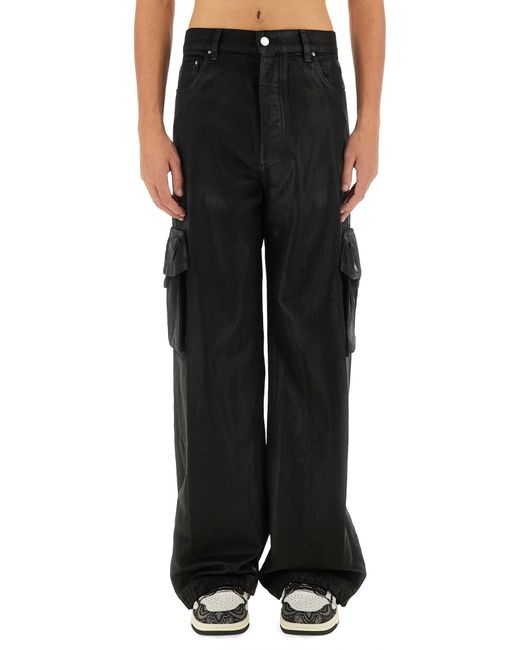 Amiri Black Cargo Pants for men