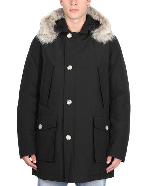 Piumino "Arctic" di Woolrich in Black da Uomo