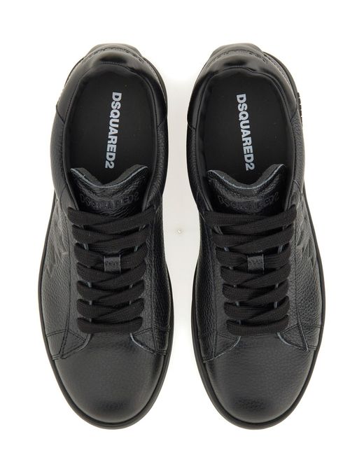 Sneakers maple boxer di DSquared² in Black da Uomo