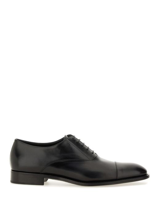 Saint Laurent Black Oxford Shoe "Adrien" for men