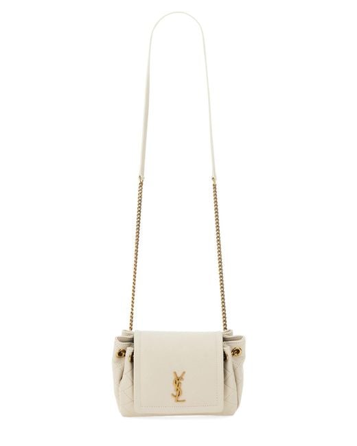 Borsa "Nolita" Mini di Saint Laurent in Natural
