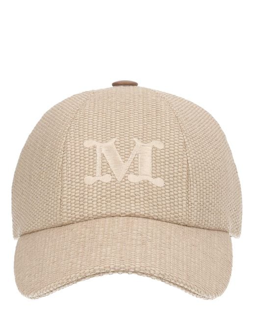 Max Mara Natural Baseball Cap