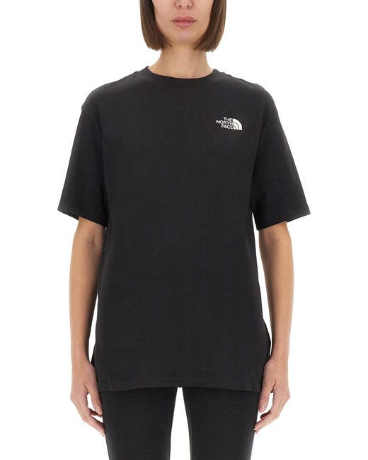 The North Face Black Simple Dome Oversized Tshirt