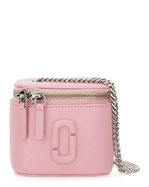 Marc Jacobs Pink "The Mini Vanity" Bag