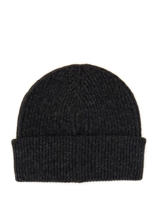 Cappello Beanie Con Logo di Ganni in Black