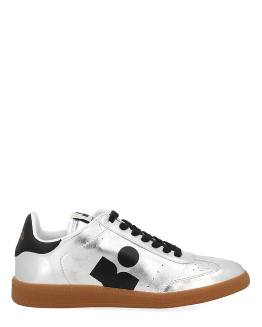Isabel Marant Multicolor 'Kaycee' Leather Sneakers
