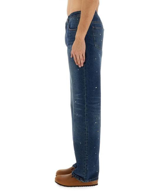 A. P.C. Jeans Relaxed Fit di A.P.C. in Blue da Uomo