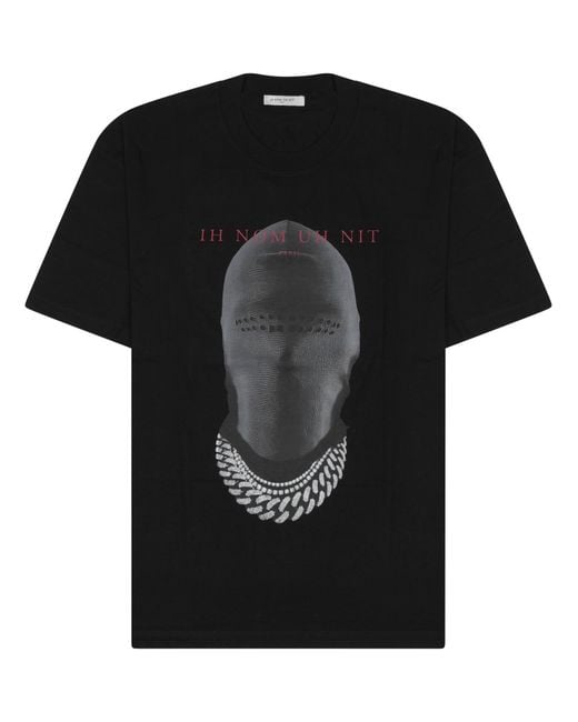 Ih Nom Uh Nit Black "New Mask" T-Shirt for men