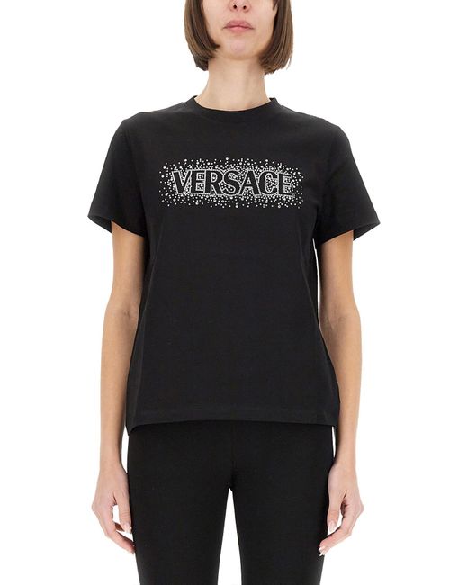 Versace Black Starry Sky T-Shirt