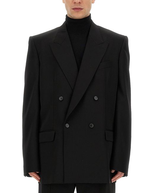 Balenciaga Black Regular Fit Jacket for men