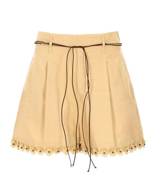 Zimmermann Natural Shorts "Mahon"