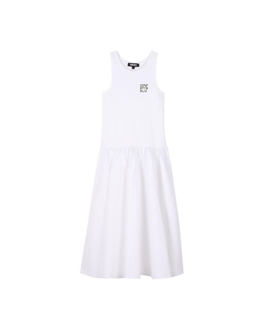 DKNY White Dress