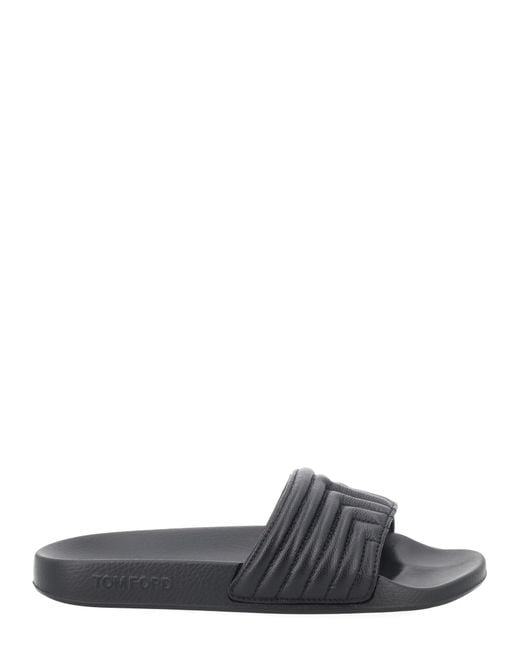 Tom Ford Gray Sandalo Slipper for men