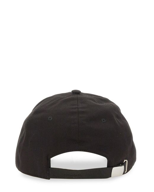 Cappello di Alexander McQueen in Black da Uomo