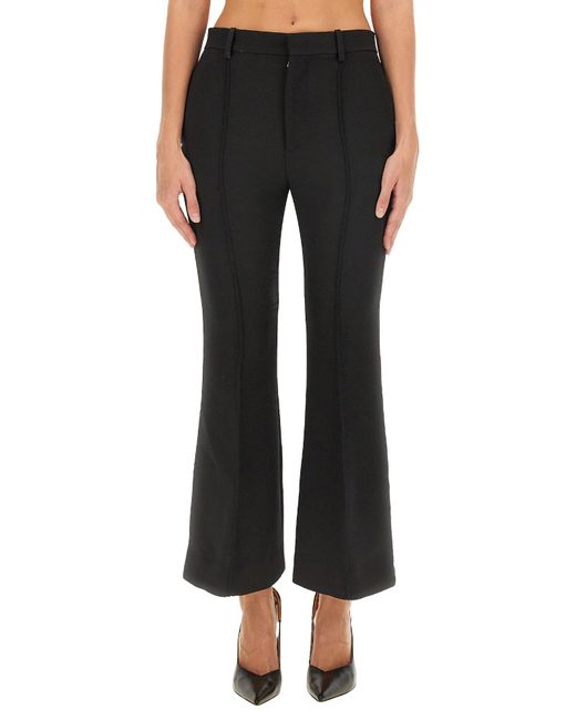 Bottega Veneta Black Wool Pants