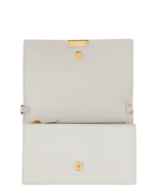 Borsa Mini "Greca Goddess" di Versace in White