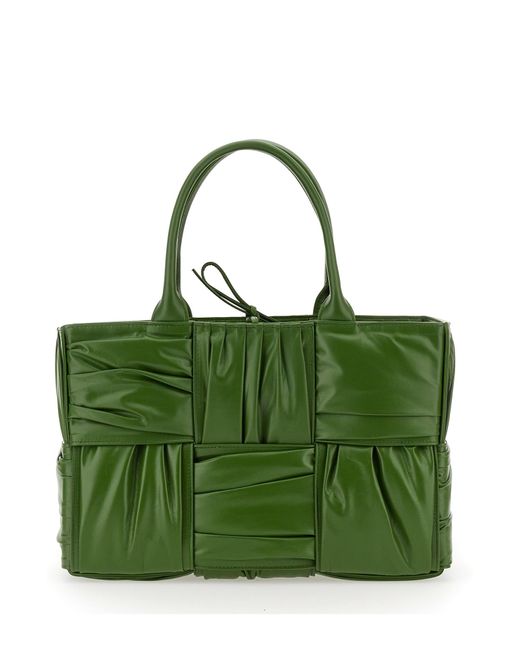 Bottega Veneta Green Small Bow Tote Bag