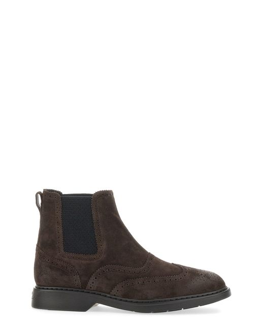 Hogan Brown Chelsea Boot for men