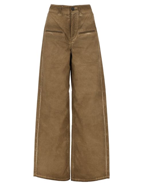 Uma Wang Natural Pantalone "Ball"