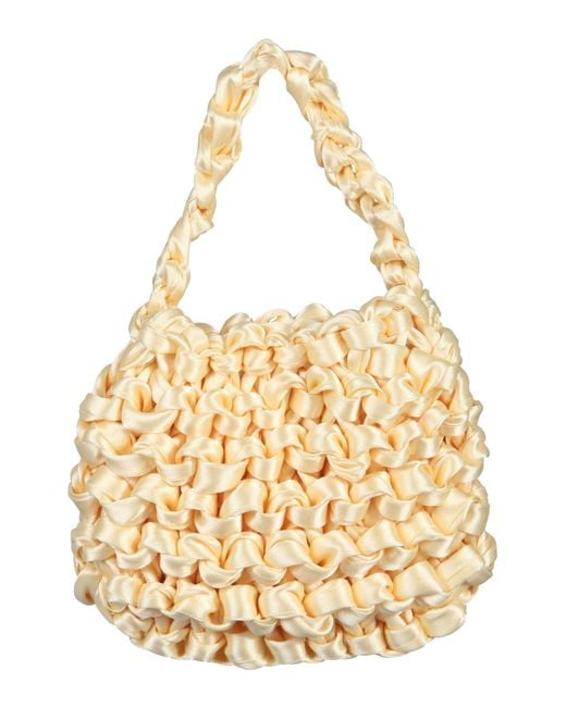 Miista Metallic Mini Knotted Satin Ribbon Theodore Bag