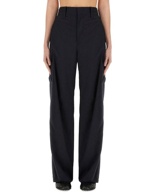 Bottega Veneta Blue Cargo Pants