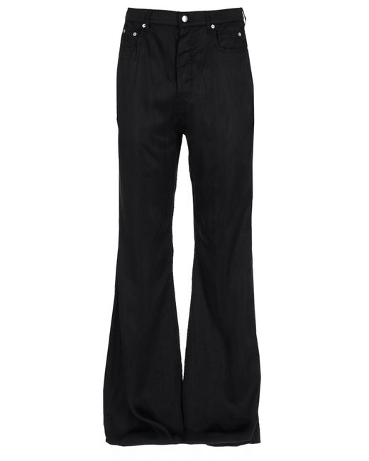 Rick Owens Black Bolan Bootcut Pants for men
