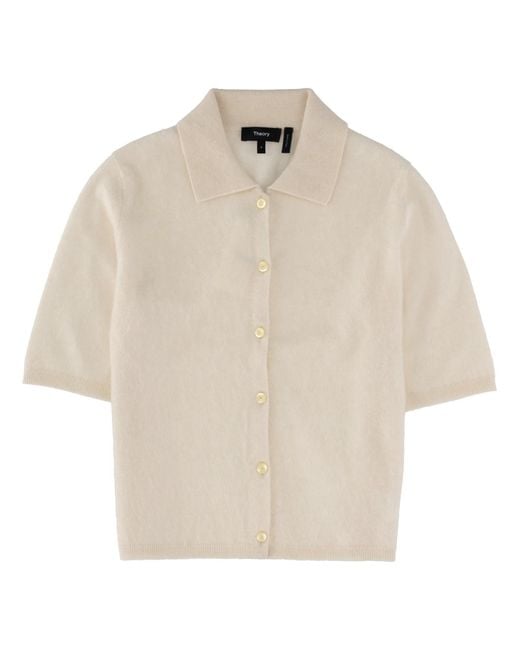 Theory Natural Cashmere Shirt