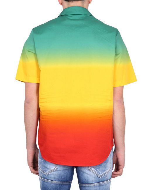 Camicia Bowling di DSquared² in Multicolor da Uomo