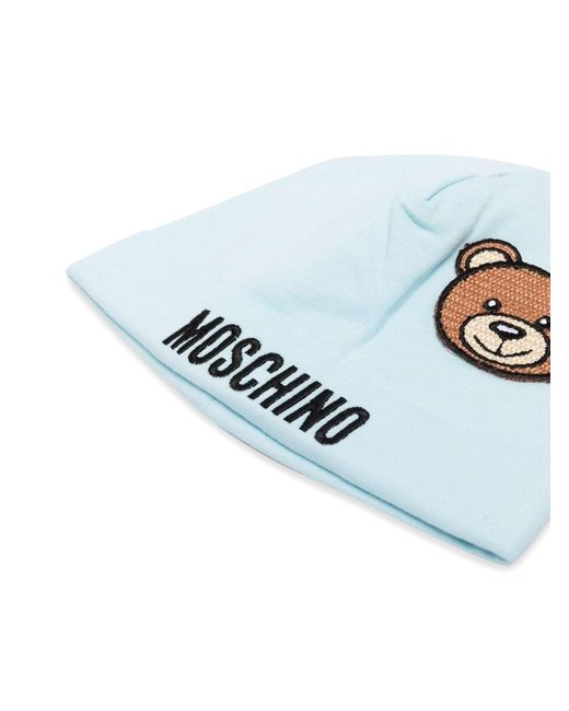 Cap/Beanie di Moschino in Blue