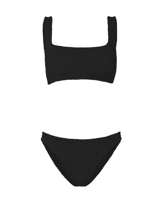 Hunza G Black "Xandra" Bikini Swimsuit
