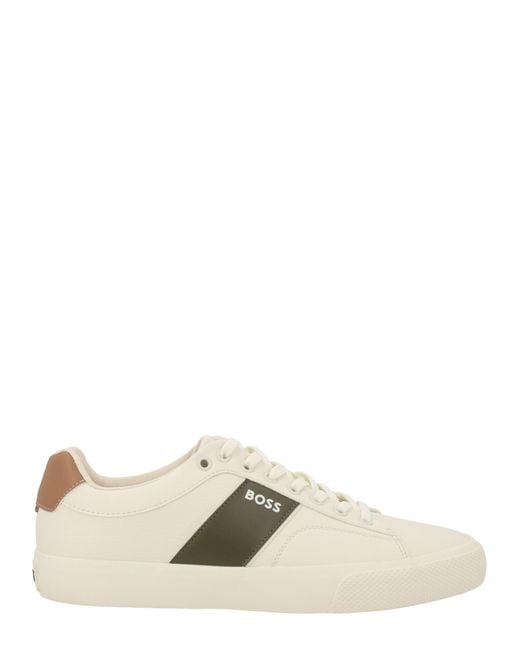 Boss White Sneaker "Aiden" for men