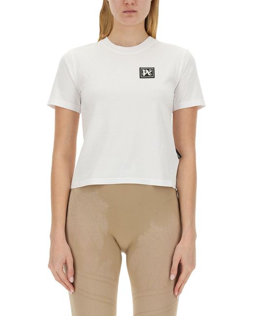Palm Angels White Palm Ski Club T-Shirt