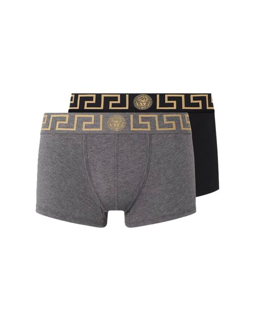 Versace Gray Bipack Boxer for men