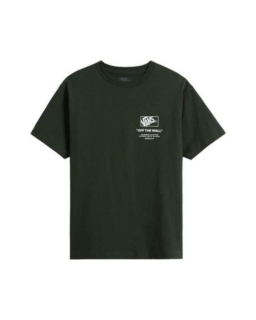 Vans Green T-Shirt With Logo