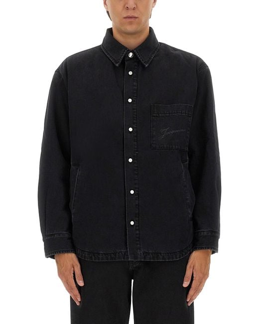 Jacquemus Black Boulanger Shirt for men