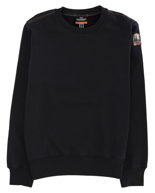 Parajumpers Black "K2" Sweatshirt for men
